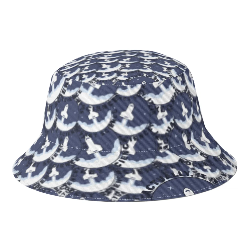 

Rocket Fisherman Hat Woman Man Vintage Space Spring Summer Bucket Hats Journey Panama Hat Sunscreen