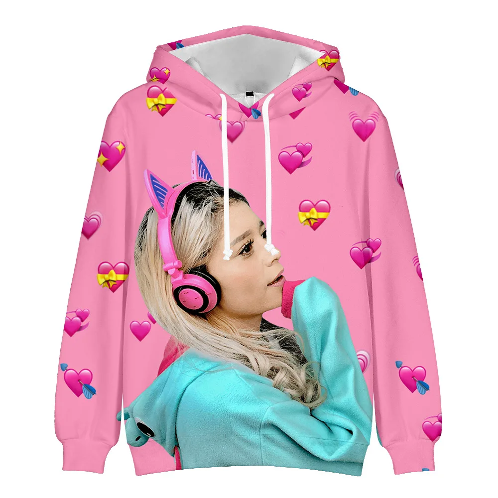 

Детские толстовки, одежда для малышей из аниме, наряды для мальчиков и девочек, детская толстовка с надписью LEAH ASHE для маленьких девочек