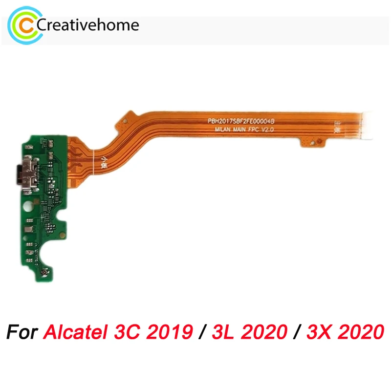 

Charging Port Flex Cable For Alcatel 3C 2019 5006 5006G / Alcatel 3L 2020 5029D 5029Y 5029 / Alcatel 3X 2020 5061 5061U 5061A
