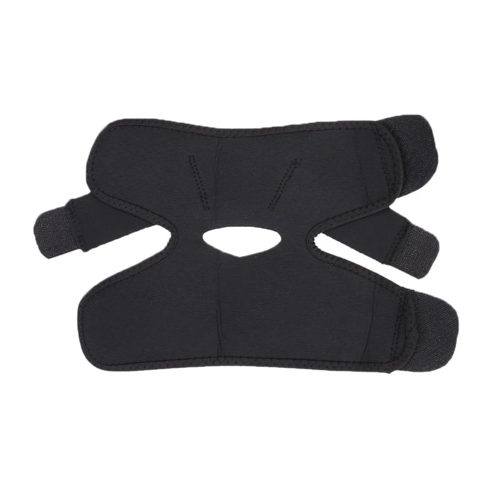 

Эластичный черный Регулируемый ремешок для поддержки лодыжек, 2 шт.