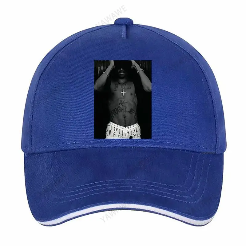 

Men Outdoor Snapback Hats Tupac Shakur 2 Pac Thug Life Black Baseball cap New Official Adult yawawe brand Hip Hop Fishing Hat