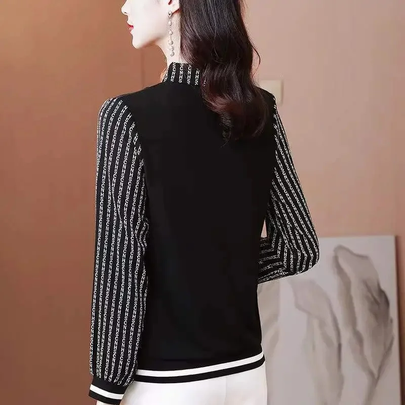 Нижняя рубашка в западном стиле женское новое пальто 2025 года модная блузка с