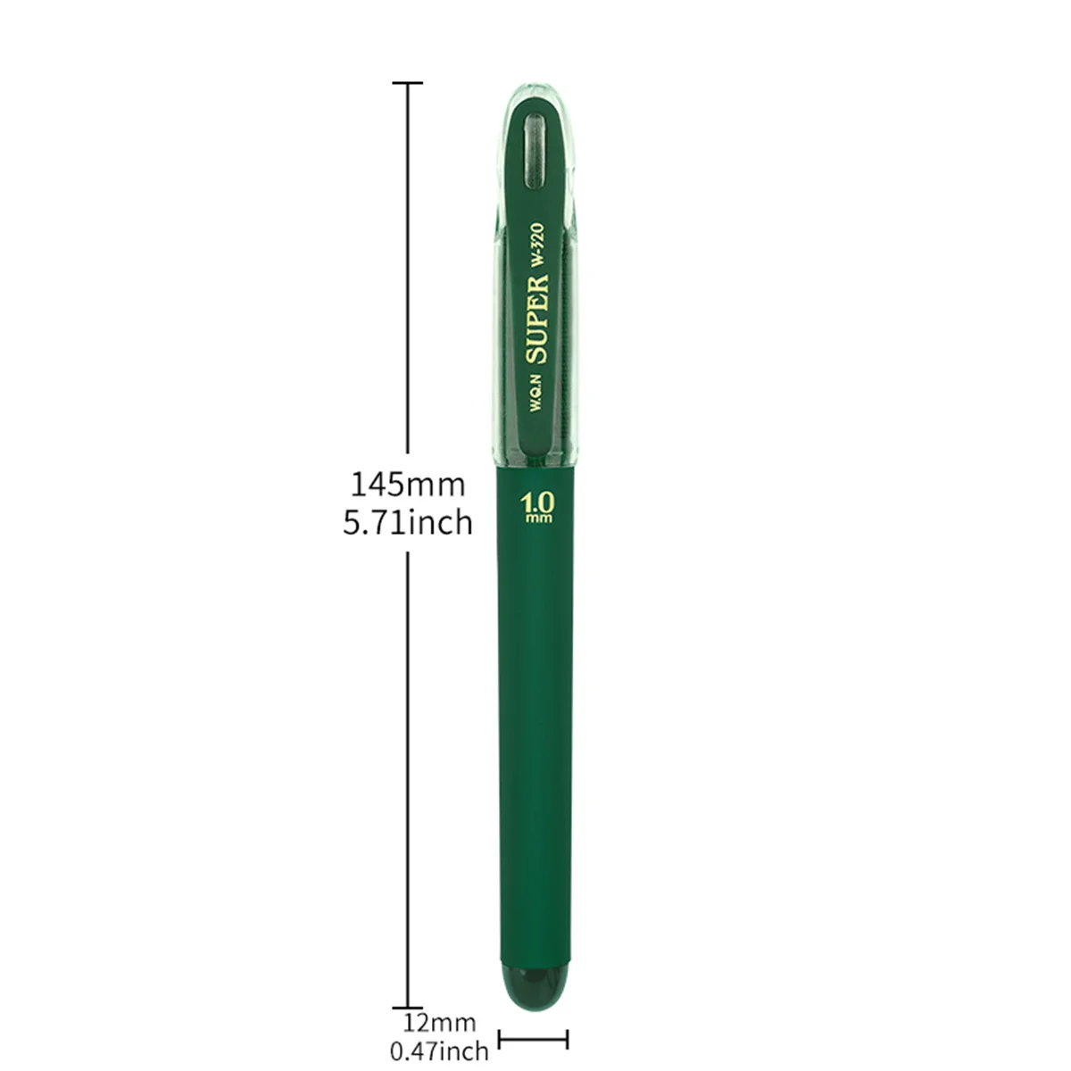 

Зелёные гелевые ручки, пластик, 3 штуки