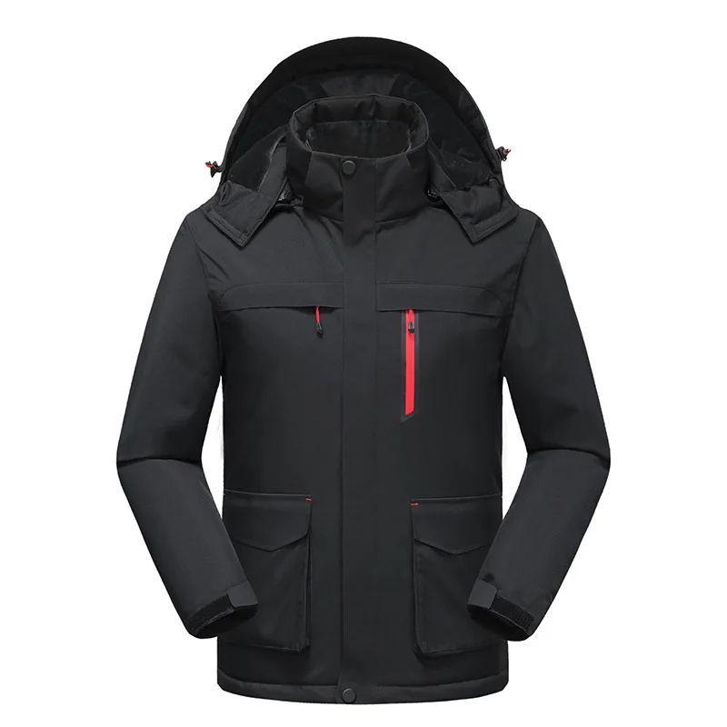 Constant Temperature Warm and Waterproof USB Charging Heating Cotton Padded Clothes Men's and Women's Clothing Jackets