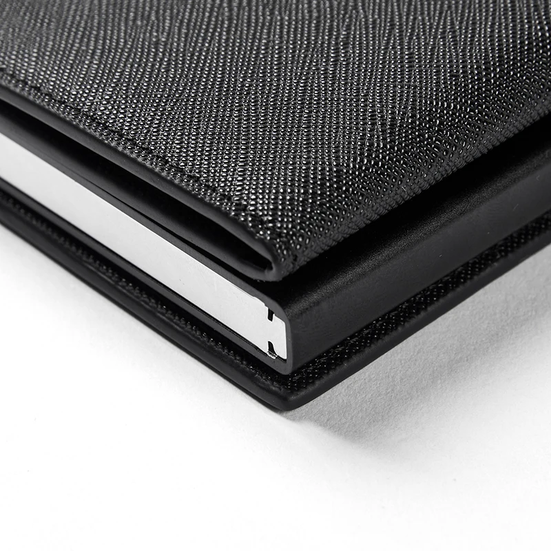 Bycobecy Wallet For Men RFID Blocking Credit Card Holder Case Customized CardHolder Smart Womens' Wallets Mini Purse Money Bag