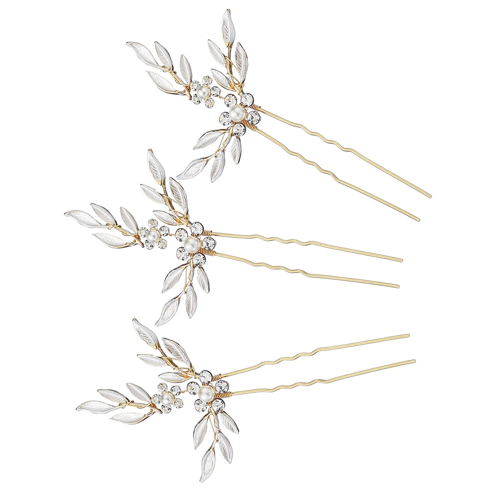 

Wedding Hair Comb Bridal Crystal Clip Flower Headband Side Bride Pin Hairpins Vine Headpieces