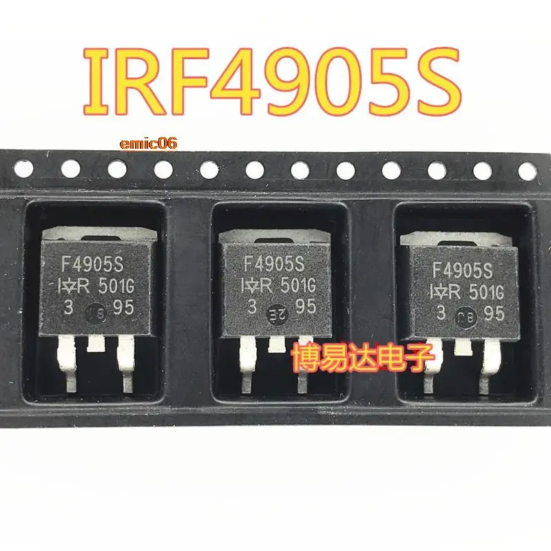 

10 шт., Оригинальные запасные части F4905S IRF4905S TO-263 MOS