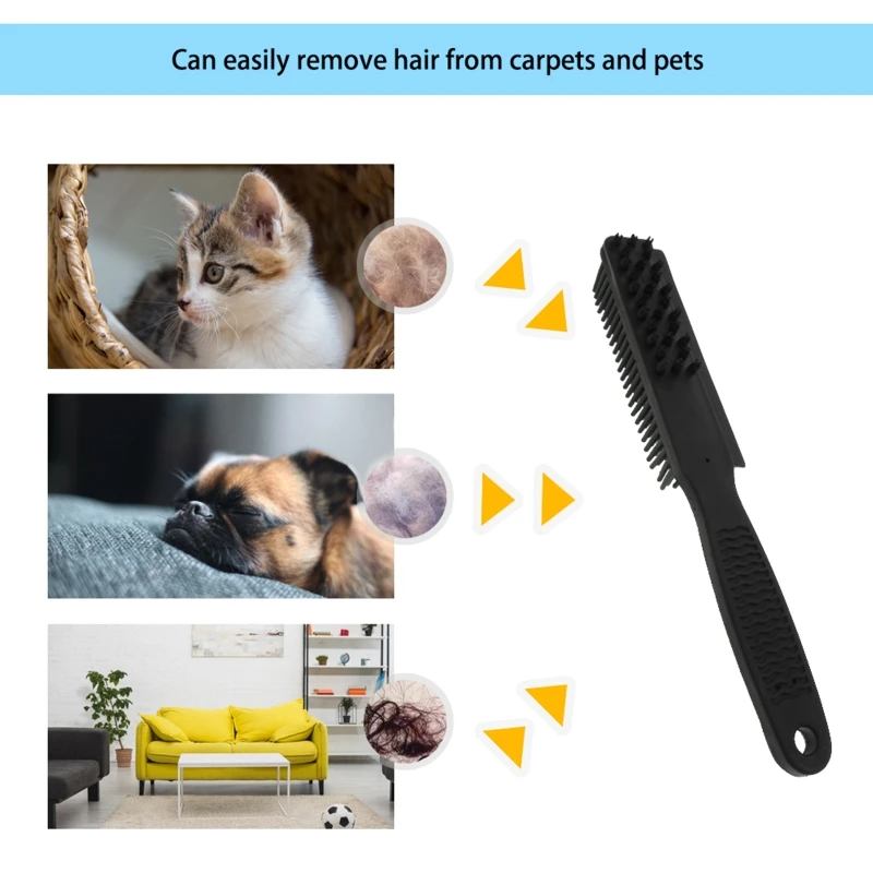 

Handheld Pet Hair Removal Tool Silicone Lint- & Debris Remover for IDEAL for Pet Hair Removal from Carpets & Furnishings