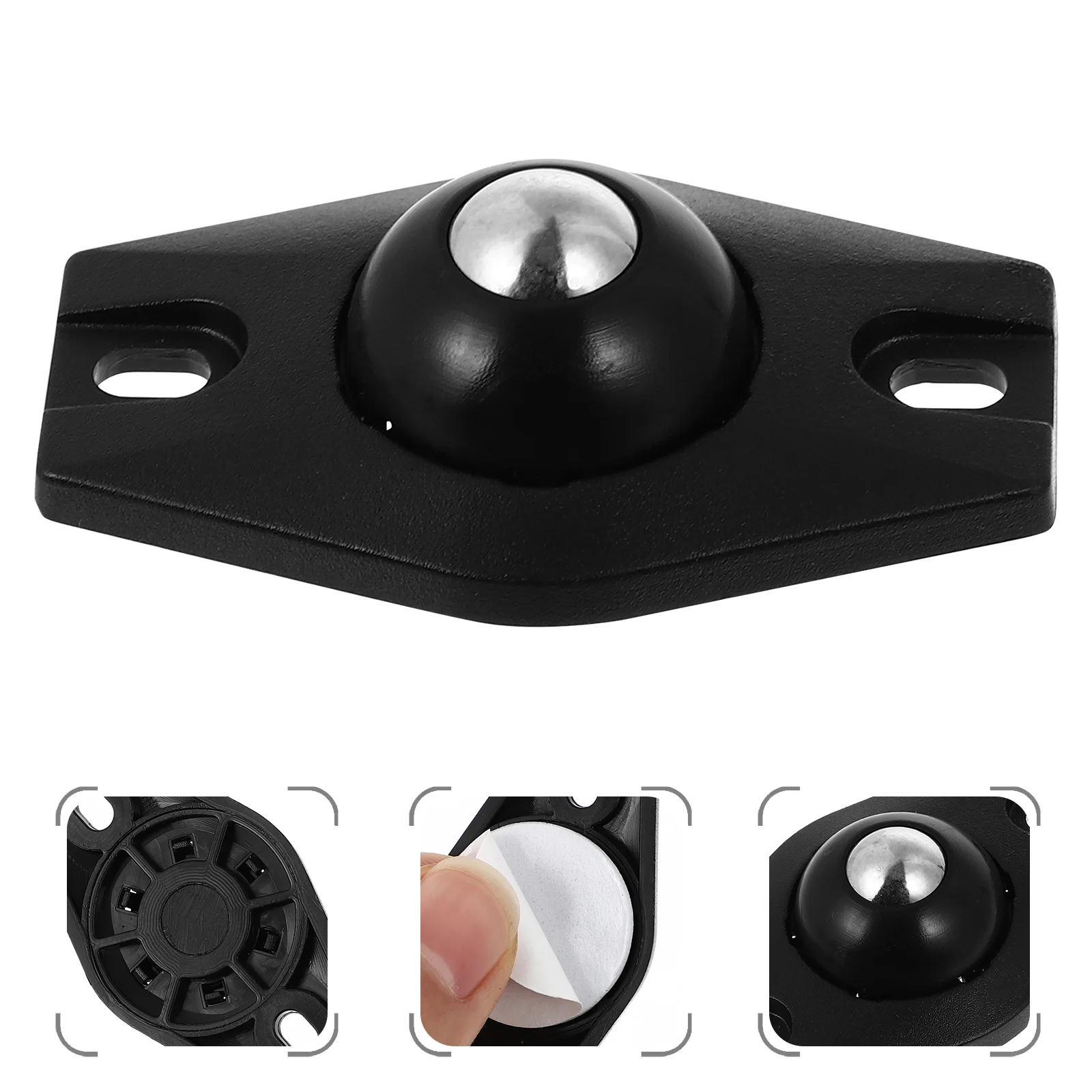 

Wheels Caster Adhesive Roller Self Pulley Paste Swivel Rotationsticky Wheel Transfer Mini Casters Unitconveyor Box Storage