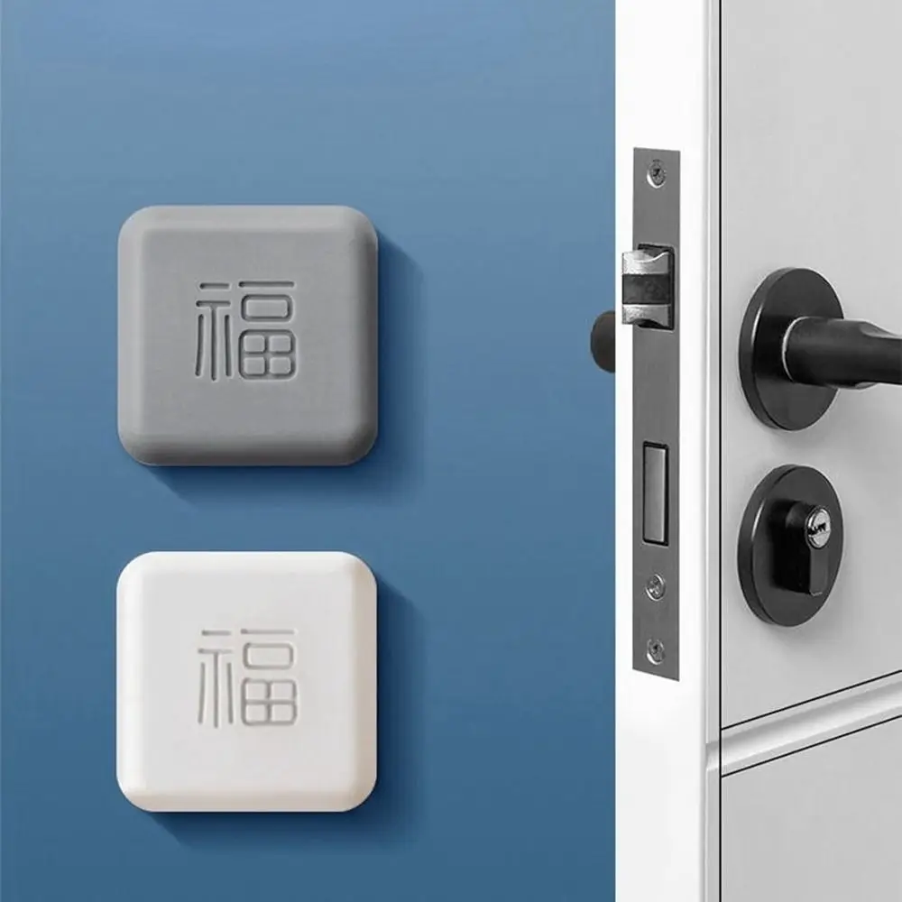 

Защитная противоскользящая Противоударная дверная пробка для дверной ручки