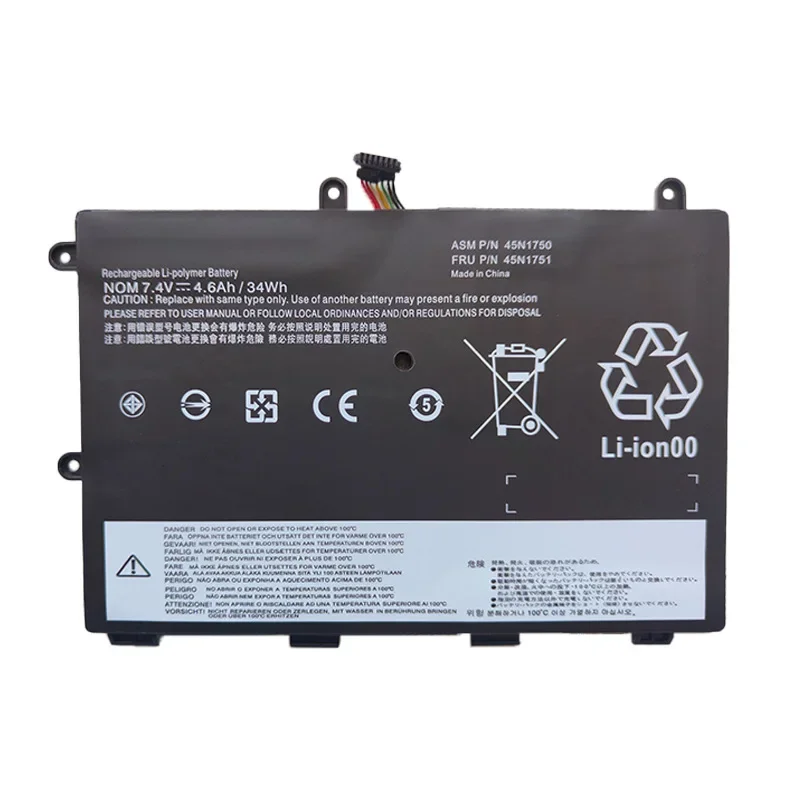 Новый аккумулятор для ноутбука 45N1748 45N1751 45N1750 45N1749 Lenovo ThinkPad Yoga 11E 34 Втч