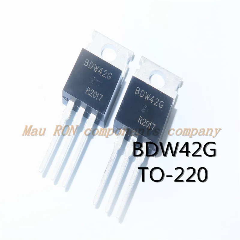

10 шт./лот BDW42G BDW42 TO-220 NPN транзистор Дарлингтона гарантия качества