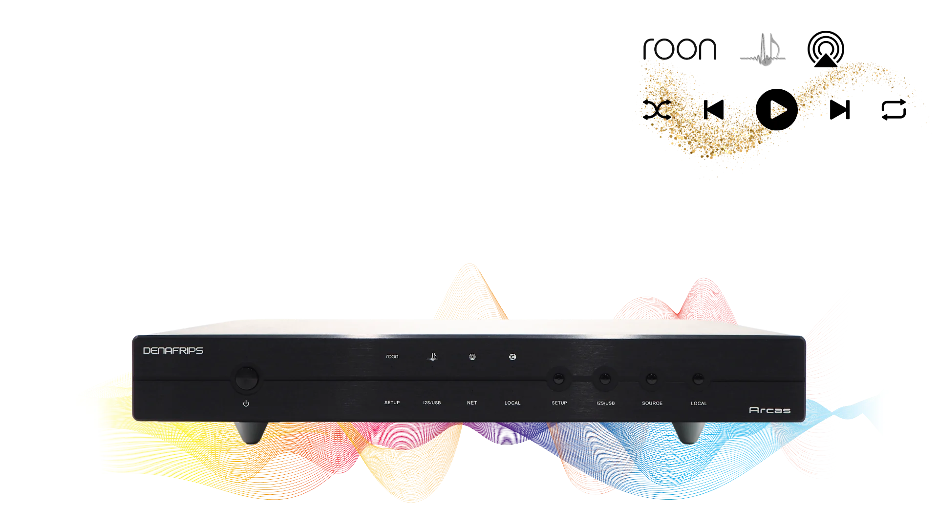 Высококачественная первая потоковая среда сетевого музыкального проигрывателя