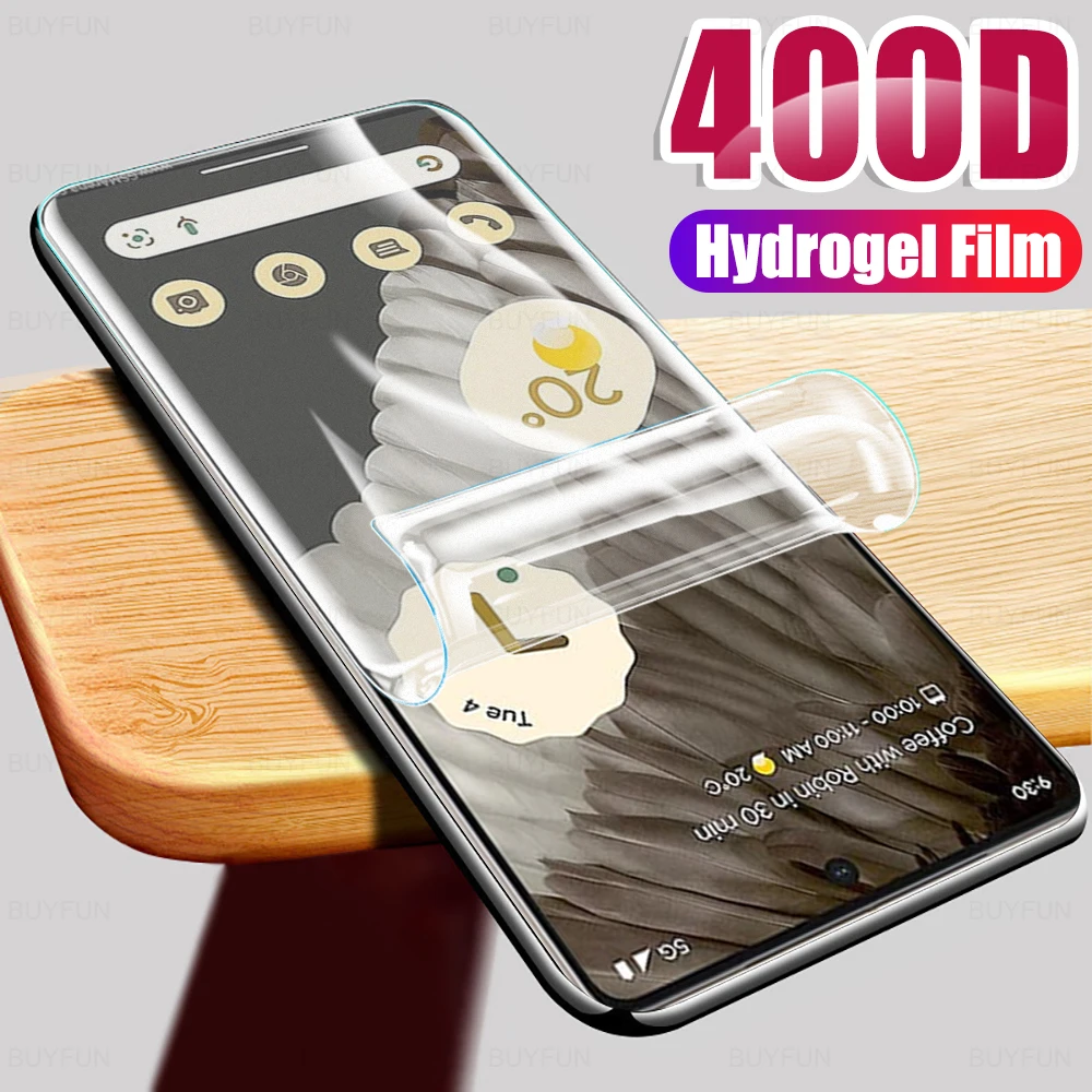 

Матовая гидромасляная пленка для Google Pixel 7 Pro 7pro, Матовая Мягкая водная пленка, защитная пленка для экрана, полная защита экрана