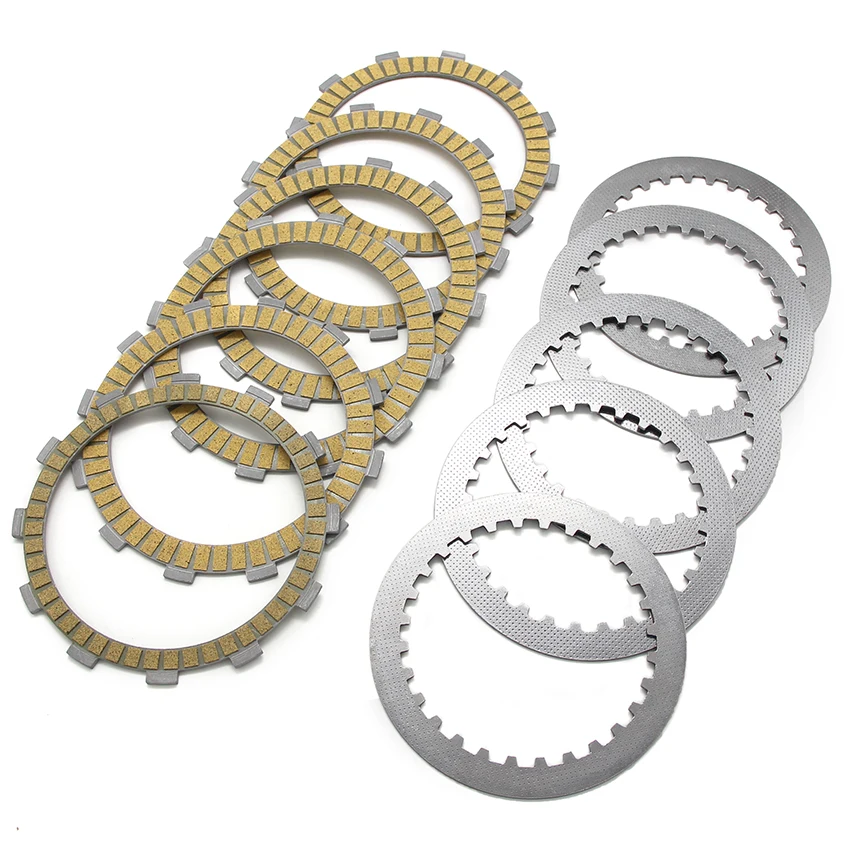 Комплект фрикционных дисков сцепления для Honda CB400SF CBX400F CBX550 CBR400 NC23 CBR500F CBR600F CB400