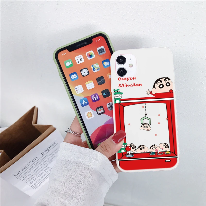 Для Samsung Galaxy A12 A52S A73 A13 A33 A50 A51 A32 A21S A71 A31 A40 A10 A22 A70 A72 A02S A7 A03S A41 A20e Crayon Shin-chan чехол |