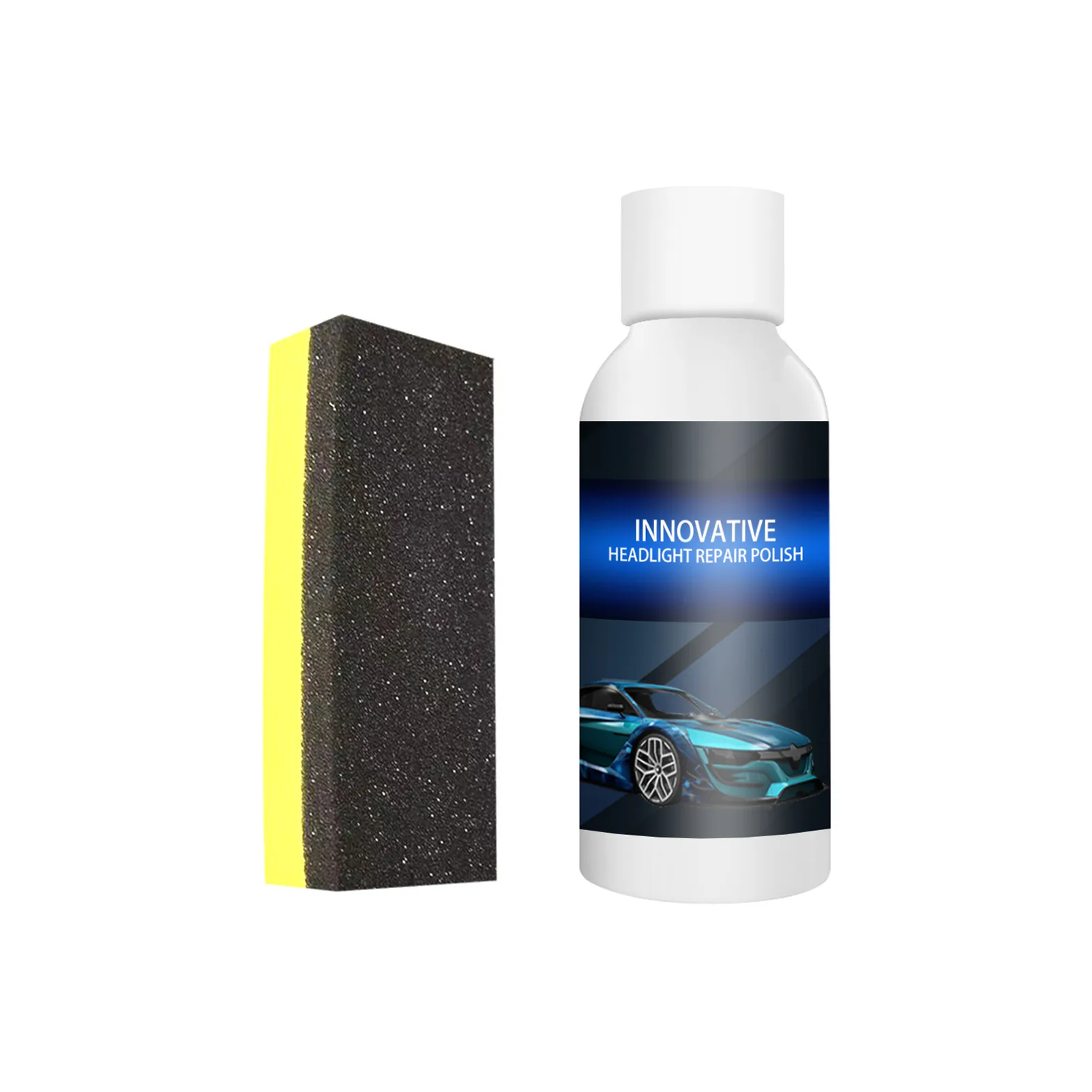 

50ml Car Headlight Restoration Kit Headlight Restorer Cleaner Scratch Remover Headlamp Polish Cleaner Headlight Polish Liquid