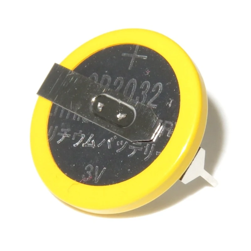 CR2032 Батарея с вкладками и паяльной лапкой батарейки для монет 210 мАч