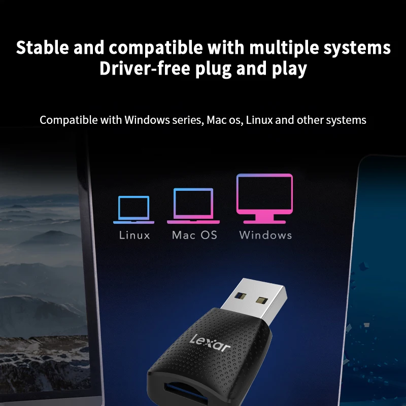 Устройство для чтения карт Micro SD Lexar 170 Мб/с USB 3 2 |