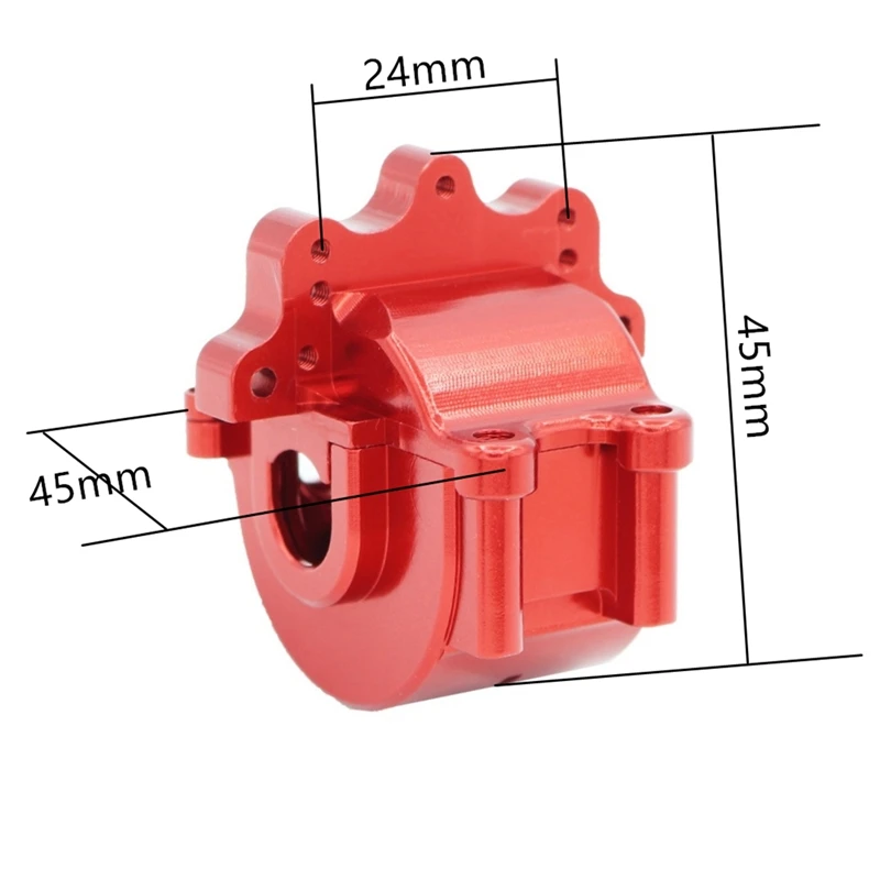 2 шт. металлический передний и задний корпус коробки передач для SG 1603 1604 SG1603 SG1604