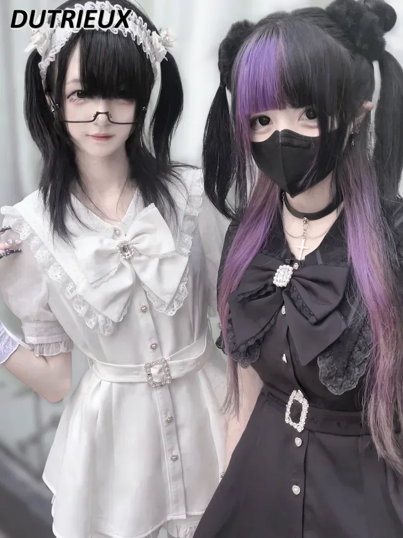 Женский комплект из двух предметов летнее платье с коротким рукавом и шорты в