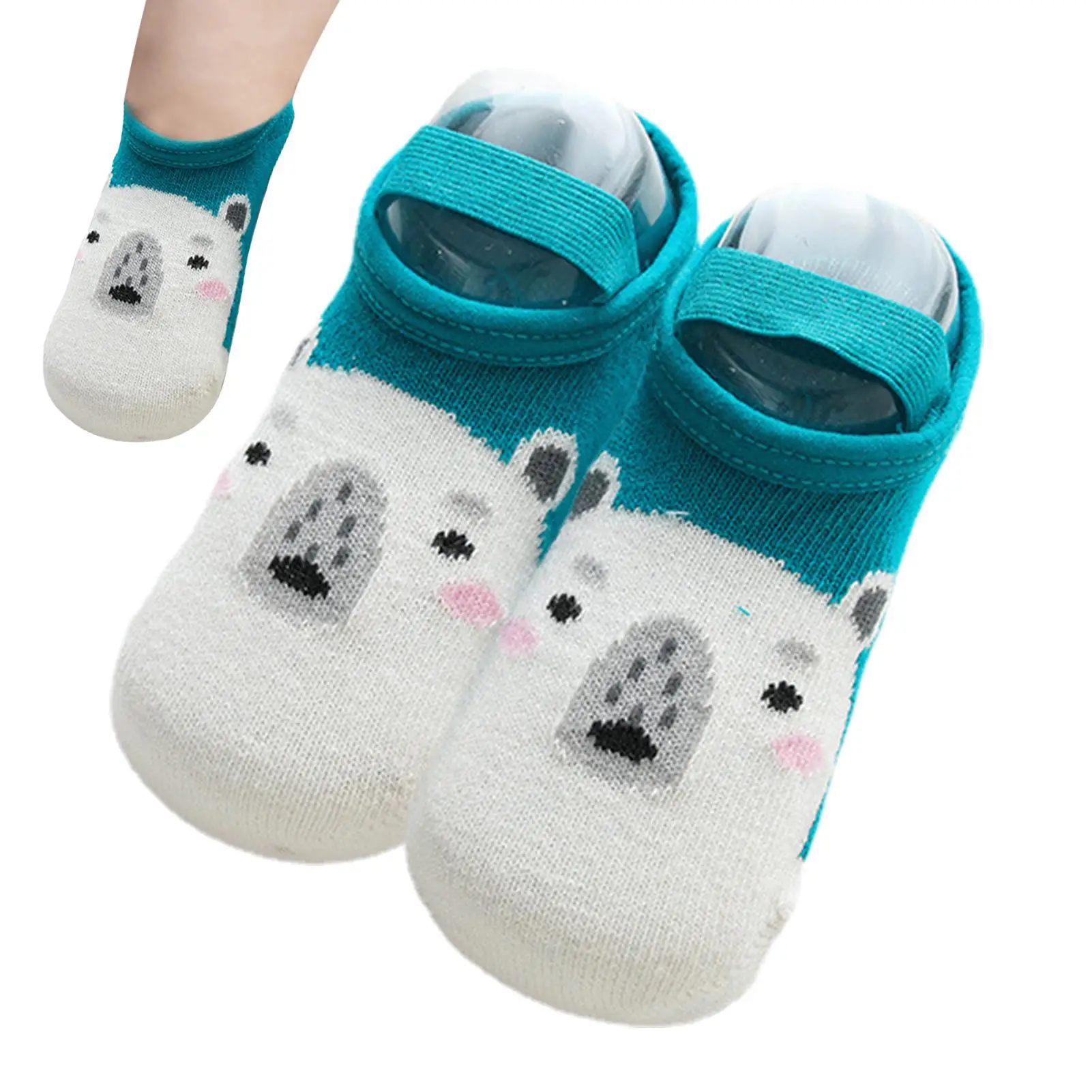 

Home Baby Floor Socks Children Shoe Socks Stylish Baby Sock With Straps Breathable Cartoon Winter Warm Shoes Socks For Kids Boys