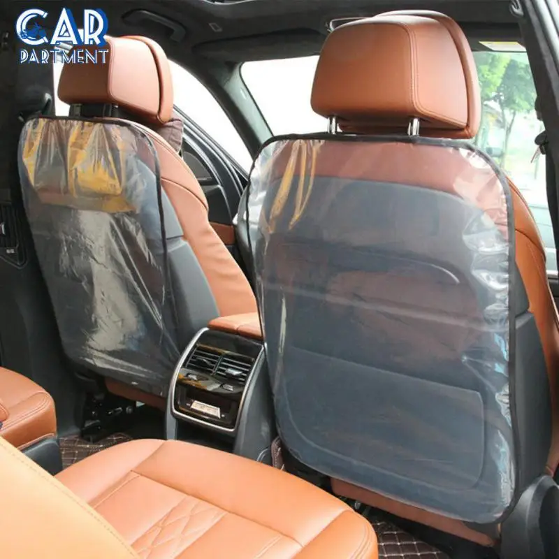 

Anti Child Kick Car Interior Seat Mat Pe Film Car Rear Seat Back Universal Scuff Dirty Protection Footprint Car Seat Back Pad