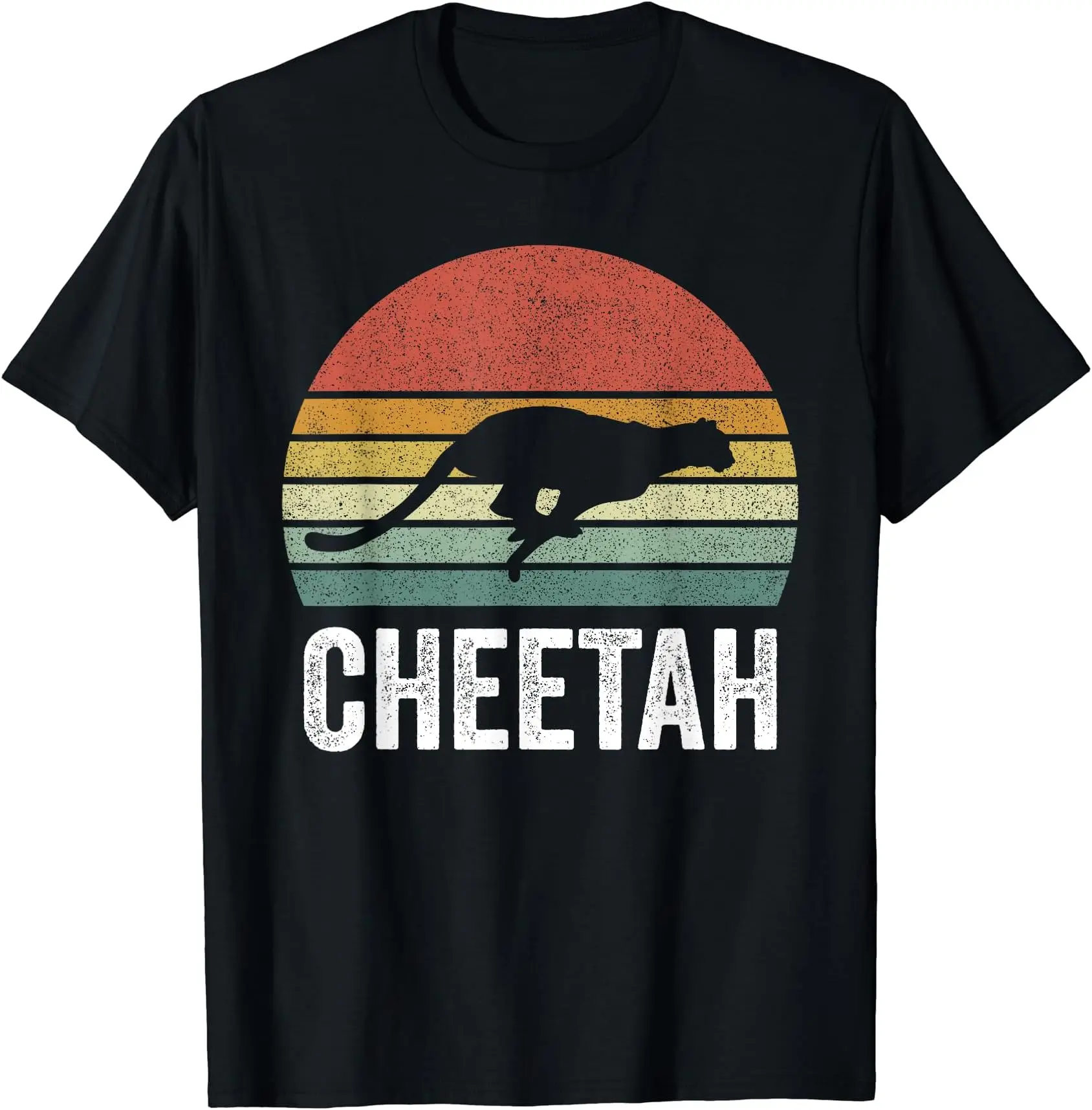 Ретро-футболка с гепардом кошка дикие животные подарки для влюбленных футболка
