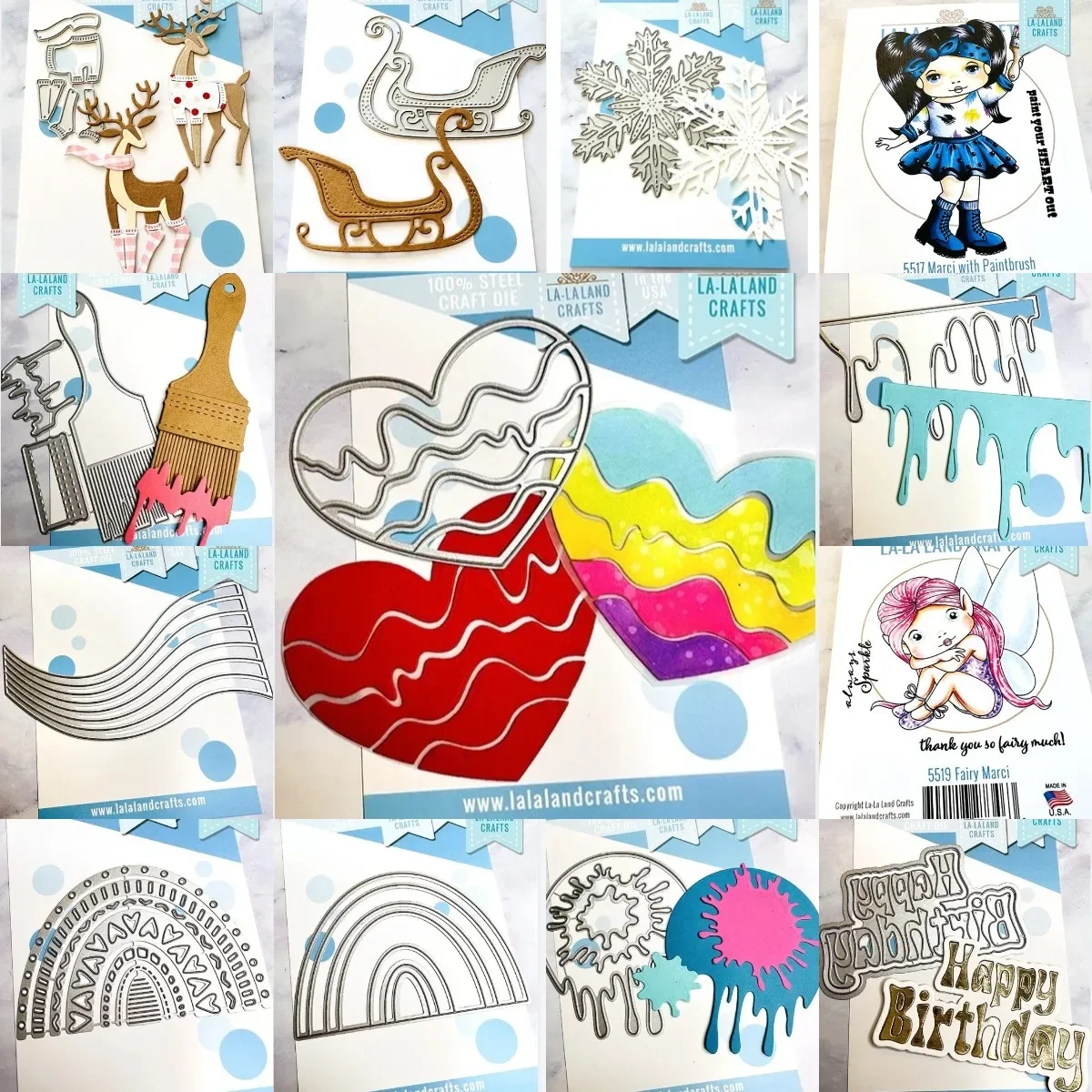 Рождественская кисть с оленем новинка 2024 октябрьские штампы трафарет для DIY