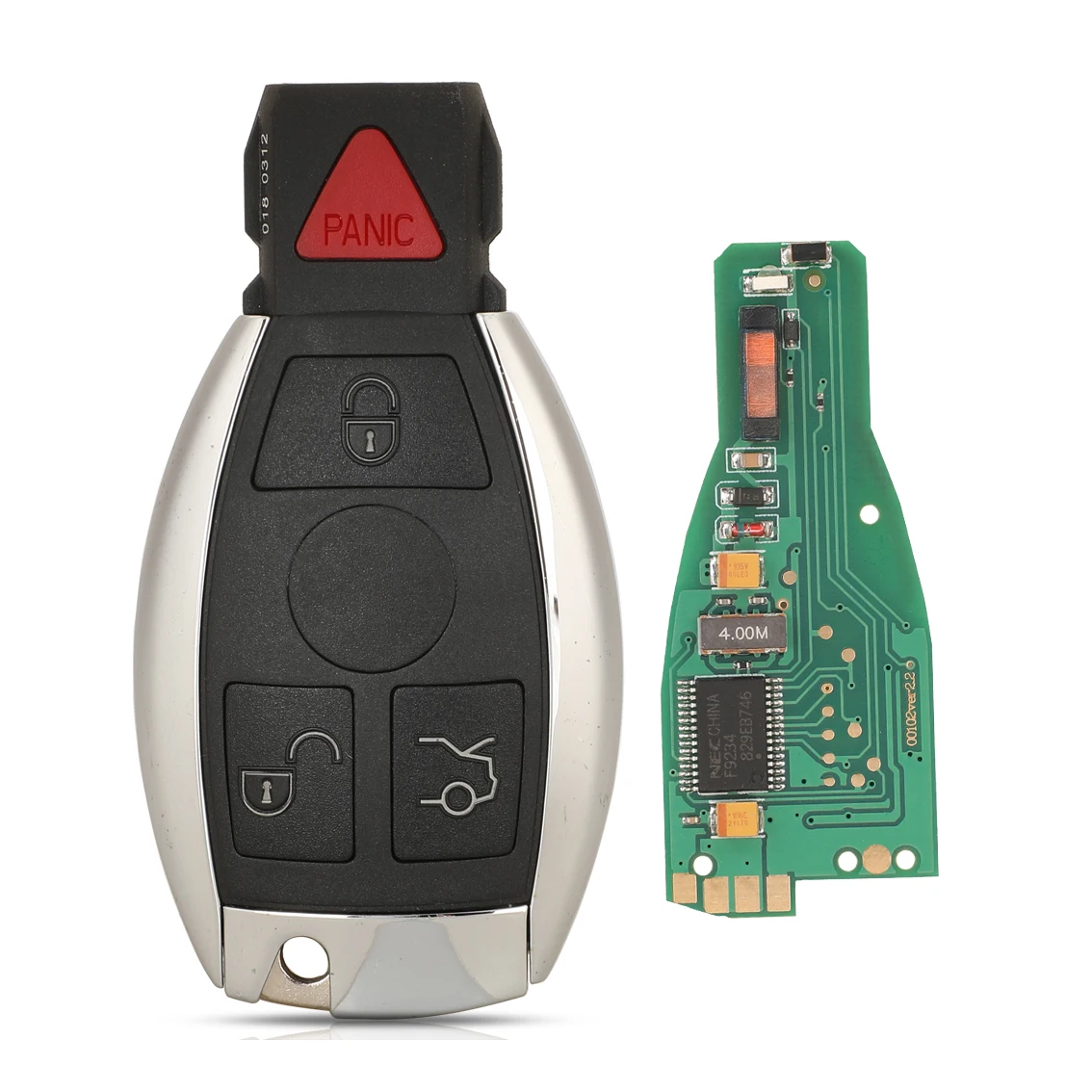 

Jingyuqin Remote Nec 315/433 МГц умный ключ от автомобиля для Mercedes Benz A B C E S Class W203 W204 W205 W210 W211 W212 W221