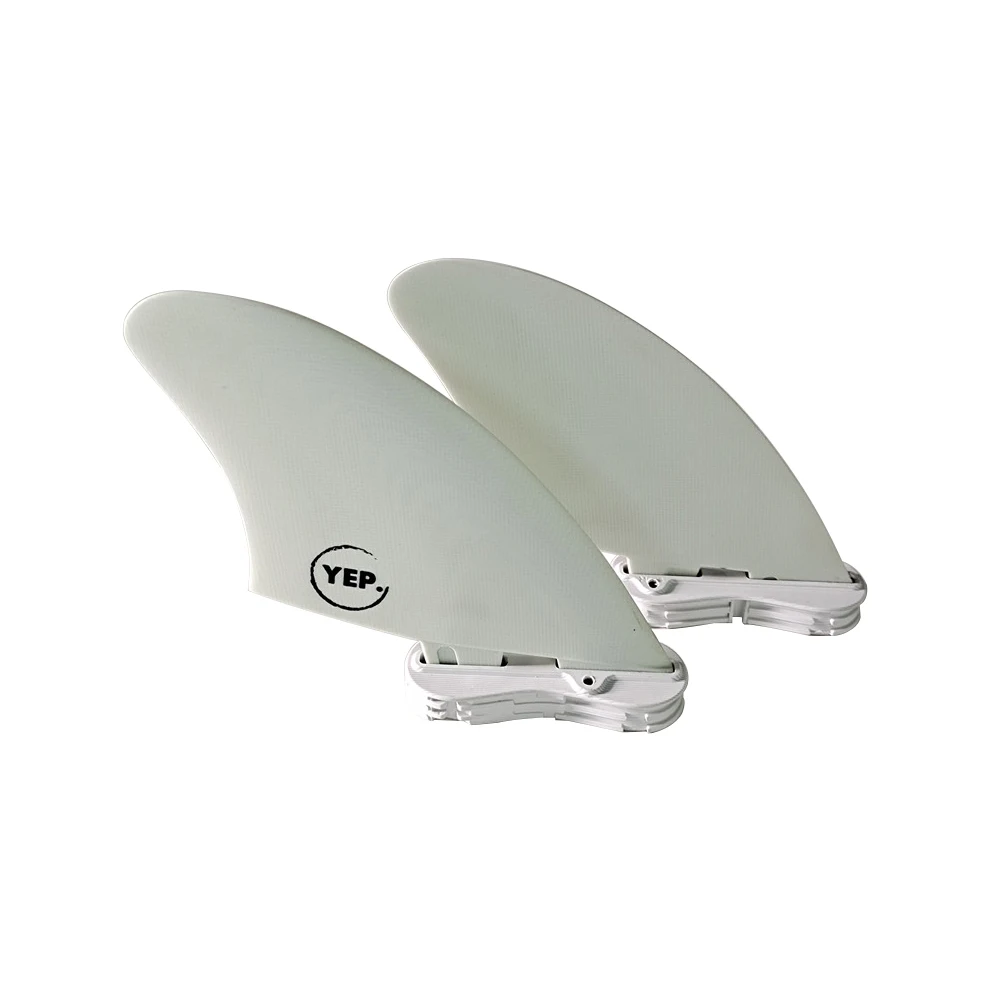 

UPSURF FCS 2 Surfboard Fin Upsurf Double Tabs2 Twin Fins Fiberglass Keel Fins Surfboard Fin K2 Fins Surfboard Accessories
