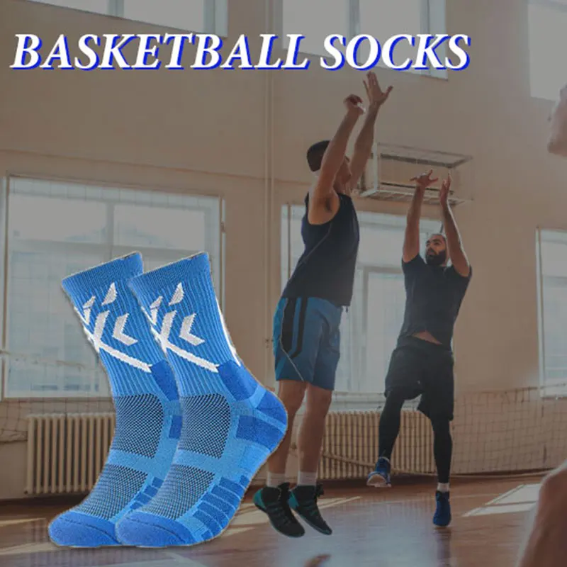 

2022 New Super Star Professional Basketball Socks Breathable Thick Suitable For Competition Training Running Cycling Climbing