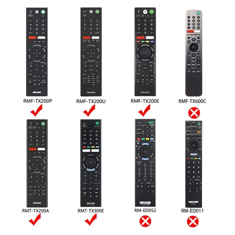 B27B для телевизоров Sony: силиконовый защитный чехол для пультов дистанционного управления, ударопрочная конструкция для моделей RM-ED050, RMT-TX200CTX102U (art.: 3920dcaf71f59) - 3920dcaf71f59