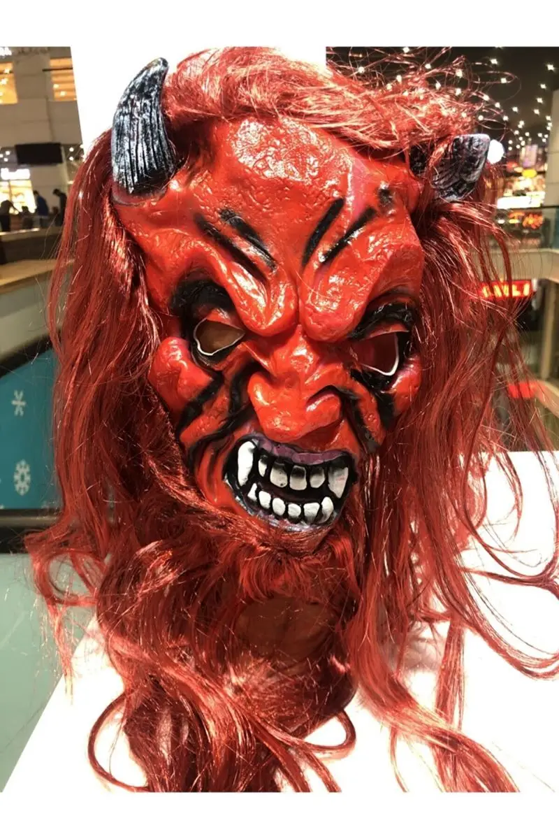 

Маска дьявольского явления ужас и шутка