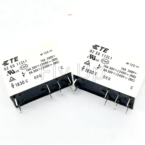 5 шт. реле TE TYCO OEG OZ-SS-112L1 OZ-SS-124L1 OZ-SS-148L1 OZ-SS-105L1 8 контактов 16A