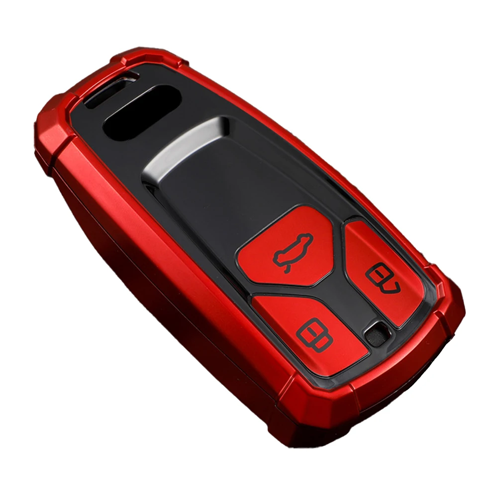 

TPU Car Remote Key Case Cover For AAudi TT TTS Q7 Q5 Remote Flip Key Fob Cover Case Holder Shell Protector Car Accessories