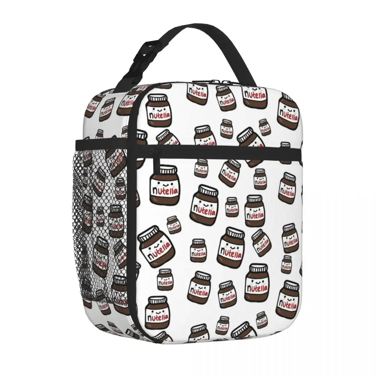 Милые Изолированные сумки для ланча Nutella герметичный контейнер