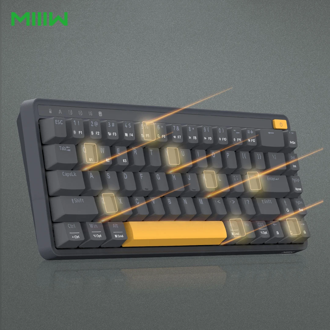 MIIIW POP Series механическая клавиатура Z680C MWMKB01 Bluetooth совместимая/Проводная двойная 68