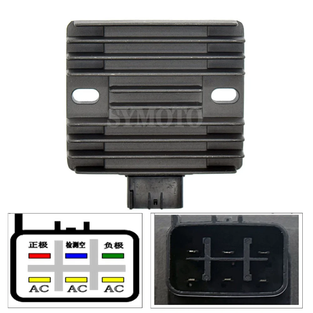 Регулятор напряжения выпрямителя для мотоцикла YAMAHA ATV, гризли 450 EPS 4WD Hunter YFM45F0GPH / YFM450FGP 2011 2012 2013 2014, 12 В