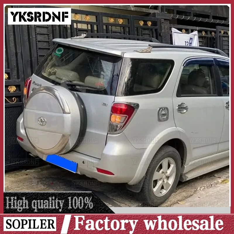 

Для Toyota Rush спойлер Materiał ABS задний skrzydło автомобиля задний спойлер Для 2008 2009 2010 2011 2012 2