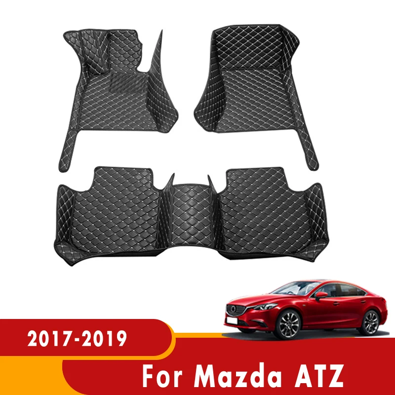 Напольные коврики для Mazda 2019 2018 2017 ног автомобильные аксессуары ковер части