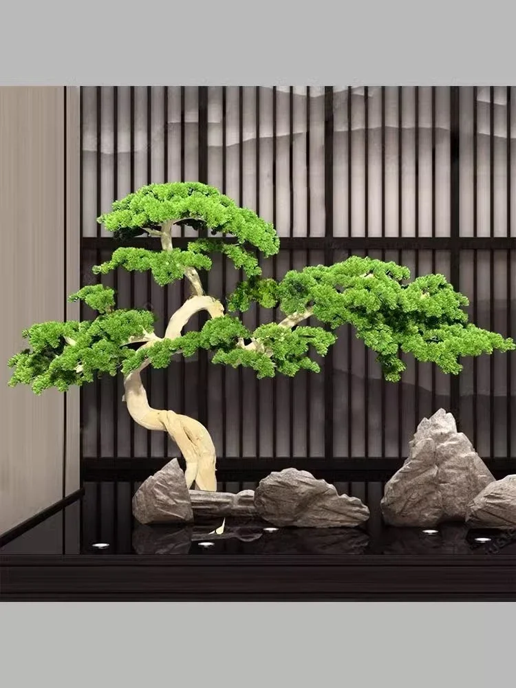 Искусственное приветствие Сосна Podocarpus Макрофиллз Большие искусственные деревья