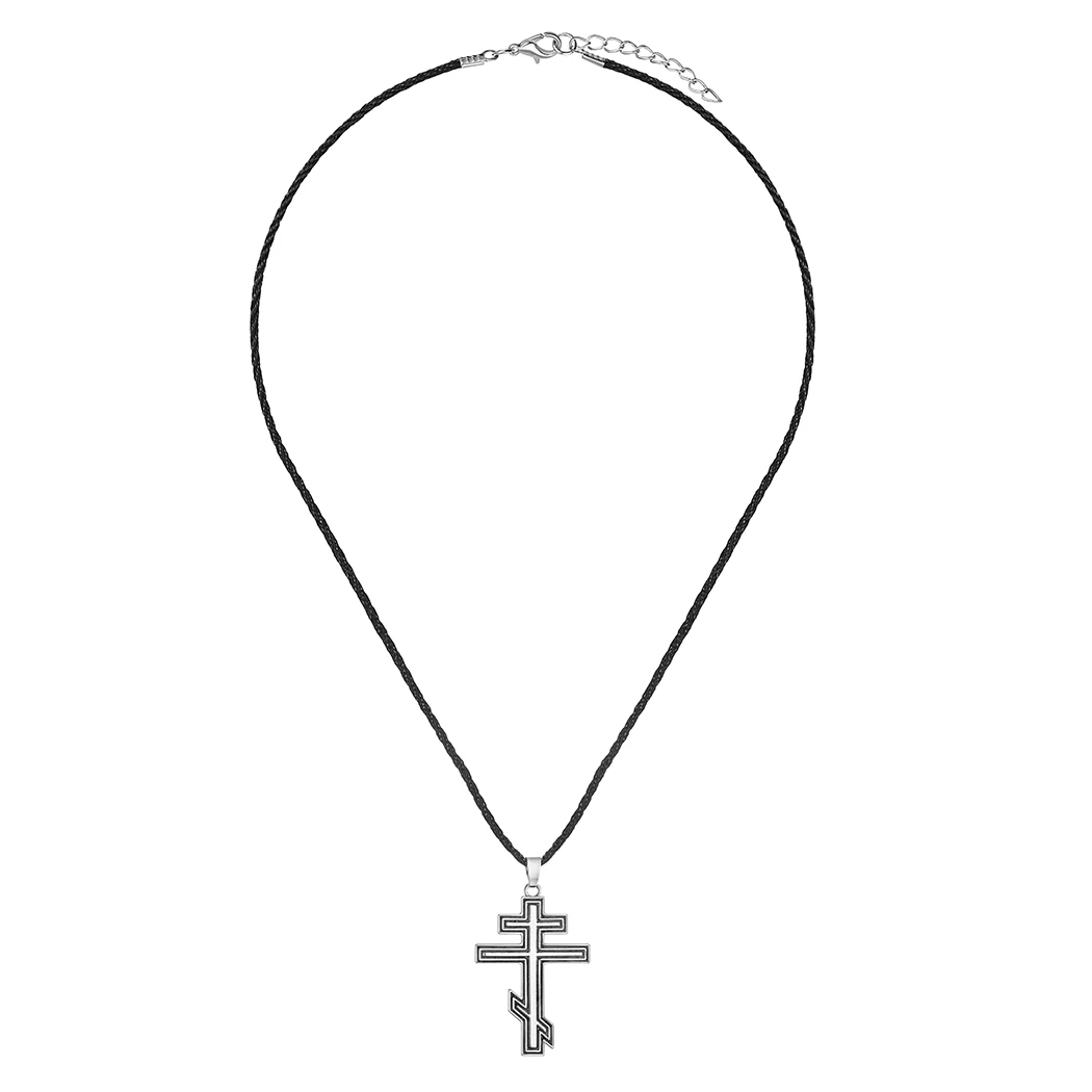 Cxwind нержавеющая сталь русский православный крест ожерелье брелок чистый Русский