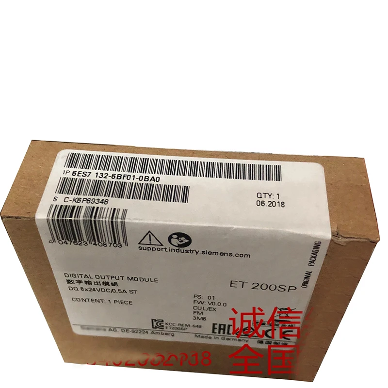 

Новая оригинальная упаковка, гарантия 1 год, 6ES7132-6BF01-0AA0 6ES7 132-6BF01-0AA0 {№ 24arehouse spot} сразу же отправлено