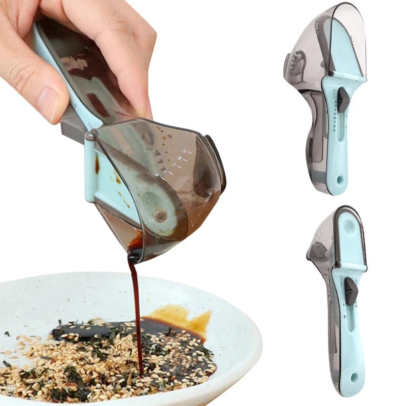 Пластиковая ложка-весы регулируемый инструмент для измерения внутреннего