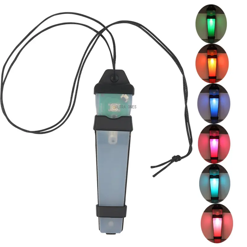 

Tactical Signal Light Helmet Light Safety Flashing for Bike Sports 7 Colors Can Be Switched Outdoor Cycling Helmet Signal Lamp