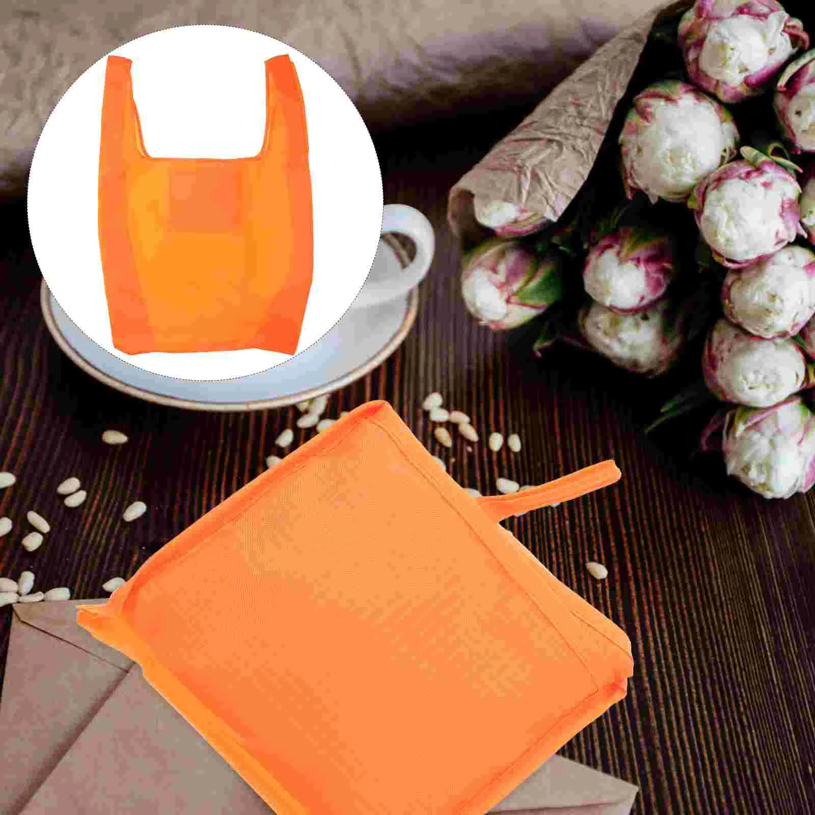 

Bags Grocery Bag Reusable Tote Shopping Pouch Foldable Travel Produce Portableplastic Washable Recycle Friendlystorage Folding