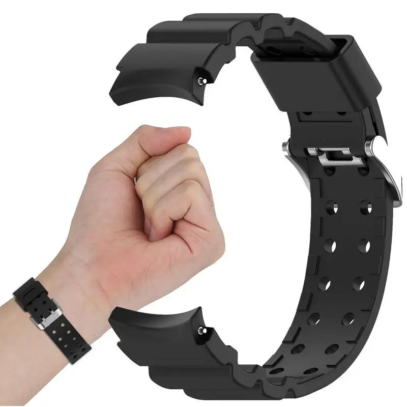 

Ремешок мягкий силиконовый для Samsung Galaxyes Watch 3/4/4 Classic/5/5 Pro, удобный Браслет для Samsung Galaxyes Watch 40 мм 41 мм 44 мм