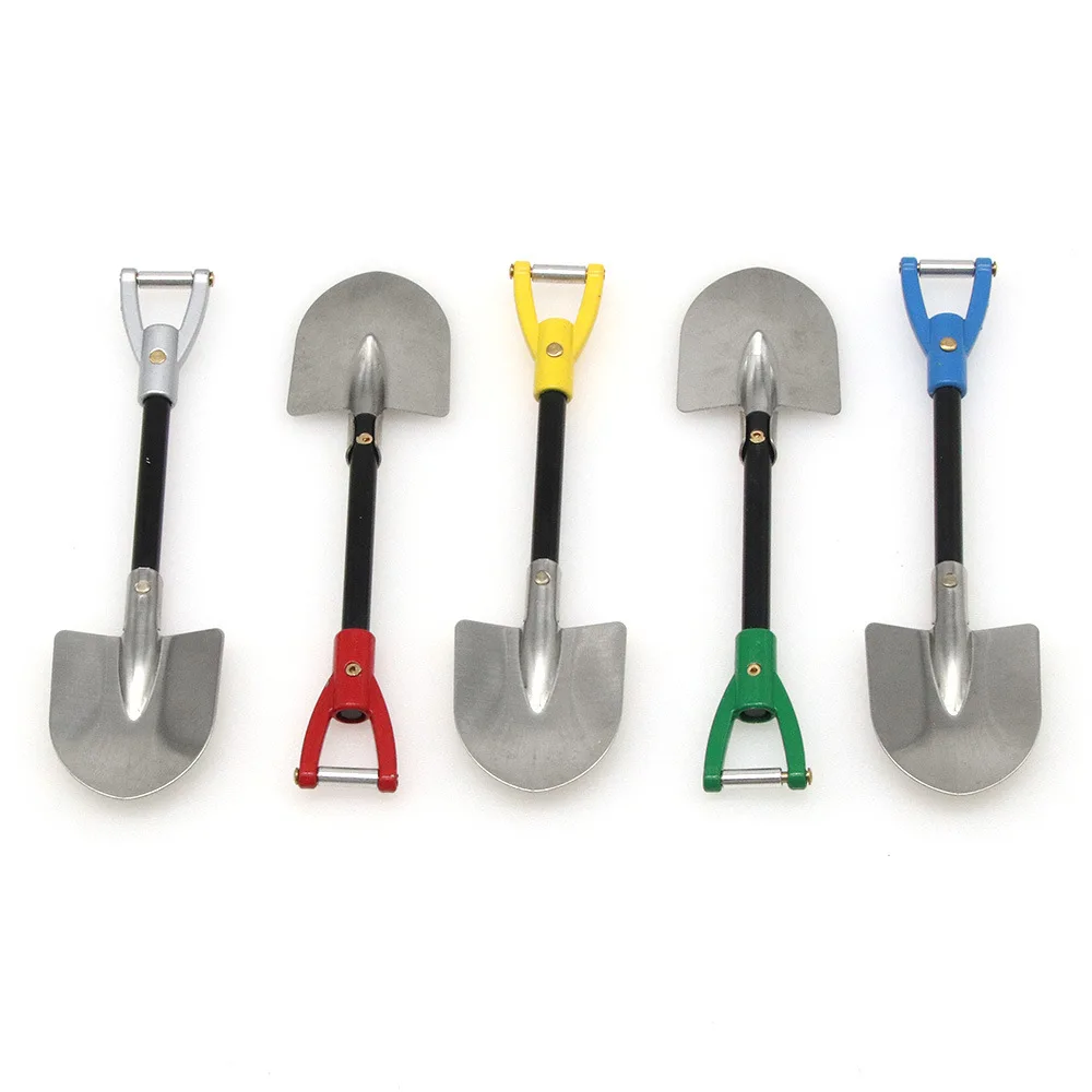 

RC Car 1:10 Scale Accessories Metal Shovel for 1/10 RC Crawler Axial SCX10 Traxxas TRX4 D90 D110 TF2 Tamiya CC01 Simulation Toys