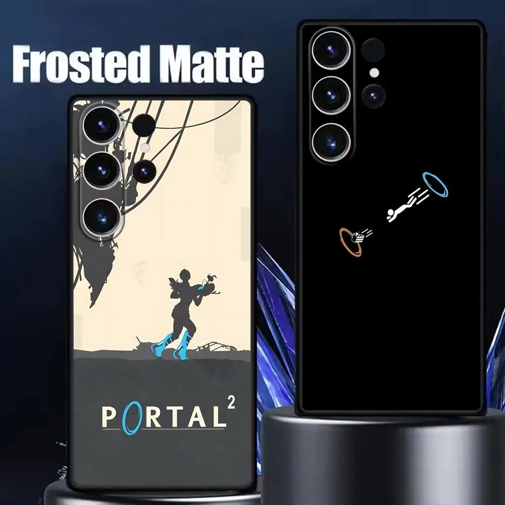 Фото Чехол для телефона Cool Game Portal для Samsung Galaxy S26 S25 S24 S23 S22 S21 Plus Ultra Fold A, мягкий, черный №2